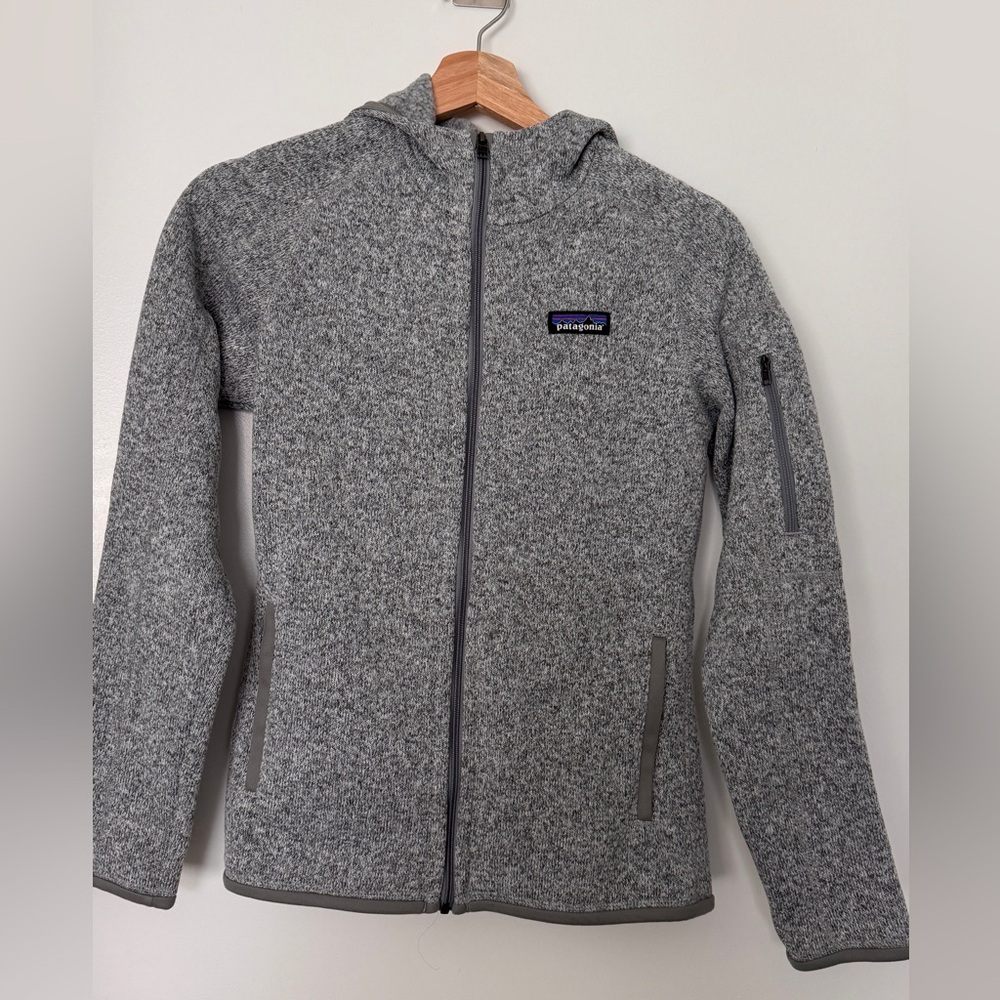 Patagonia Heather Gray Fleece Jacket